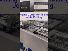 VカットとタブPCBの両方に用いるダブルスピンドルインラインPCBセパレーター