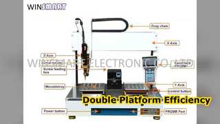 ダブルプラットフォームロボットドライバーで効率を向上