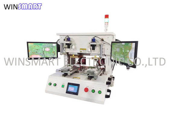 0.1mm ピッチ ホットバー 溶接装置 二重分離作業台