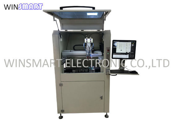 完全自動 SMT 粘着剤 配送 合体コーティング 機械 450x450mm PCB