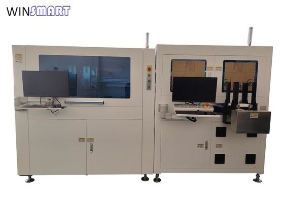 購入 450x400mmトレイサイズ、±0.05mm切断精度を備えた全自動PCBデパネリングルーターマシン online manufacture