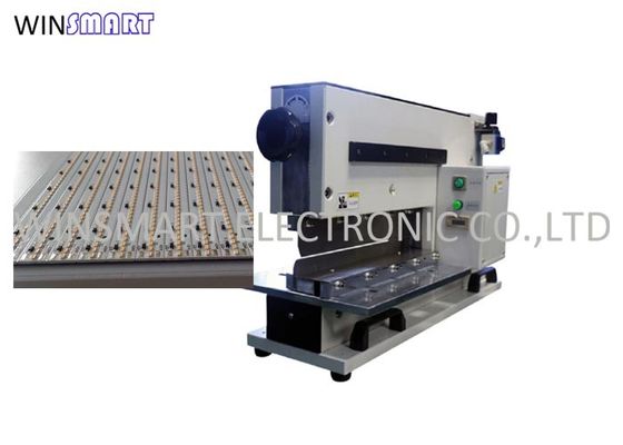 購入 Vの切口PCB Depanelizerは70mmに2本の線形ナイフが付いている高い部品を与える online manufacture