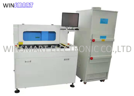 購入 二重テーブルの高速4の軸線視覚PCBのルーターのフライス350x400mm online manufacture