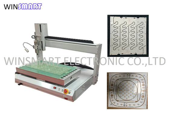 良い価格 Benchtopの紡錘モーターPCB Depanelingのルーター機械400x400mm オンライン