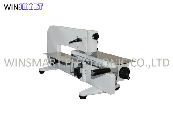 良い価格 330mm Cutting Length PCB Depanelizer Machine , Circular Blade PCB V Grooving Machine オンライン