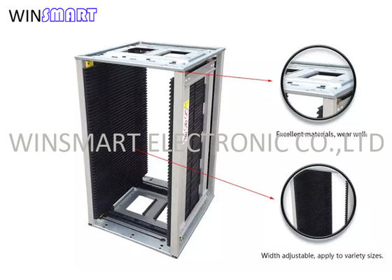 良い価格 Antistatic SMT PCB Magazine Rack With Metal Base 120 Degree Resistance オンライン